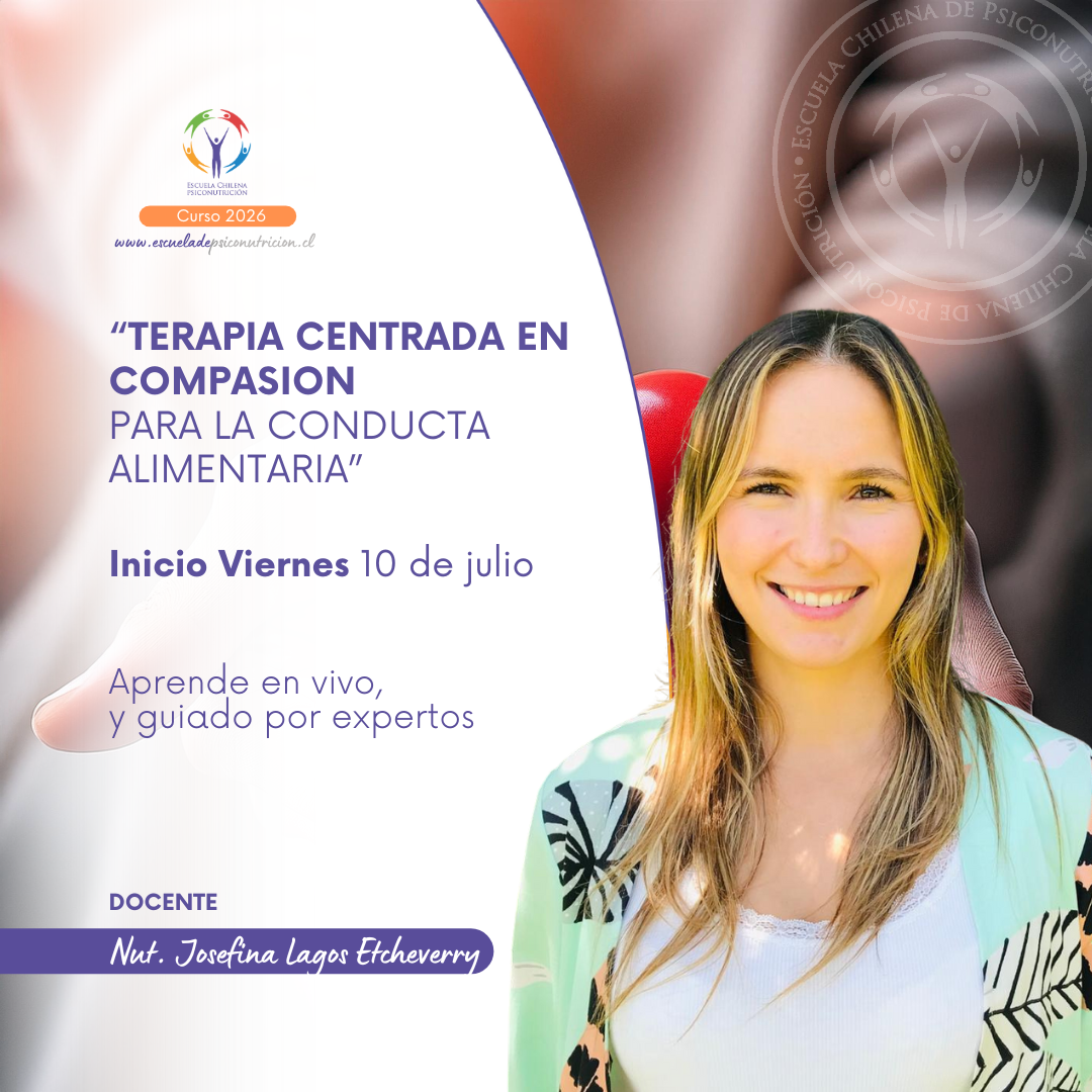 Terapia centrada en compasión 2026 Foto de la profesora josefina lagos del curso de terapia centrada en compación 2026 psiconutricion