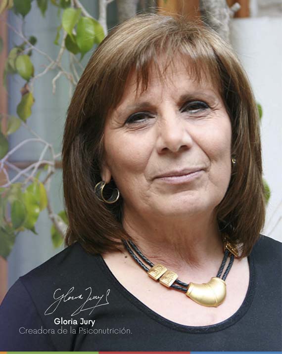FOTOGRAFIA DE LA CREADORA DE LA PSICONUTRICION GLORYA JURY